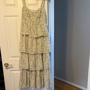 ASTR the Label Tiered Maxi Dress